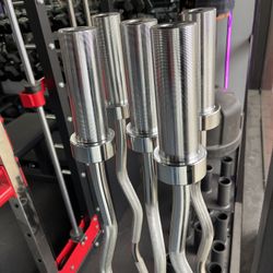 CURL BARS🔹WORKOUT TRAINING HOME GYM EQUIPMENT IS 