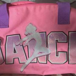 Justice Pink Dance Duffel Bag – Great Condition!