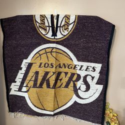Lakers Poncho- Gabán De Los Lakers 