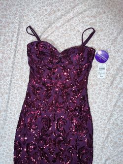 Special Event Midi Dress With Slit