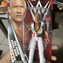 WWE Main Event Greatest Hits The Rock Final Boss Basic Action Figure 2026 Mattel