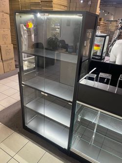 Wall Case with LED Lights