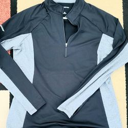 Ladies long sleeve activewear Sport-Tek Shirt 1/2 zip XL