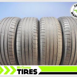 4 MICHELIN PRIMACY TOUR A/S 225/60R18 USED  TIRES 6.5/32 TREAD * INSTALLATION INCLUDED *