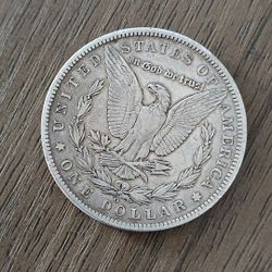 1885 O  Morgan  Silver Dollar