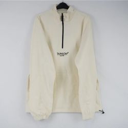 The North Face Maxys 1/4 Zip Fleece Pullover In White Dune - US Men's Medium