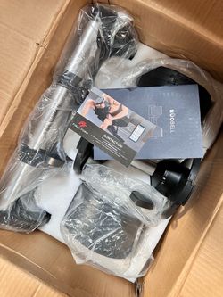 NÜOBELL Adjustable Dumbbell 5-80lb  black sliver