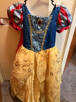 Snowy white costume dress