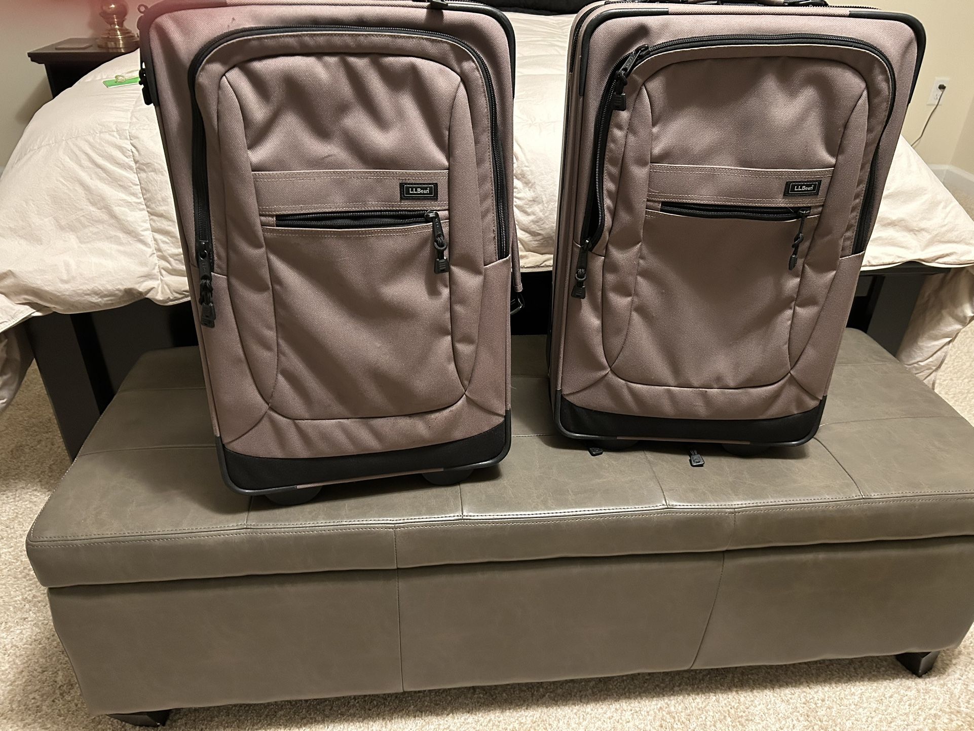 LL Bean soft Side Wheeled luggage