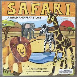“Safari: A Build and Play Story” – Brand New Interactive Puzzle Book