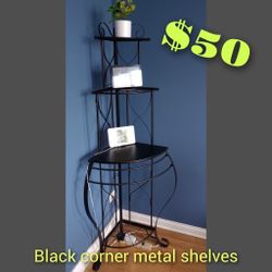 Corner Metal Shelves
