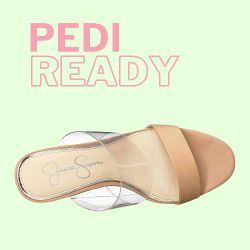 Tan Nude Women s Jessica Simpson Winsty Slip on Wedge Sandal Heels Shoes Size 8.5 for Sale in Houston TX OfferUp
