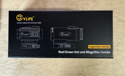 CVLIFE EAGLE TALON SERIES RED DOT & MAGNIFIER COMBO OPTIC