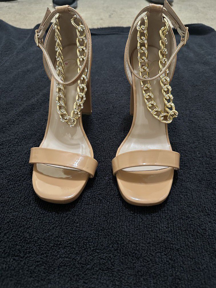 Chain Anklet Nude Size 8