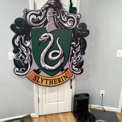 HUGE Harry Potter Slytherin Yard Sign 