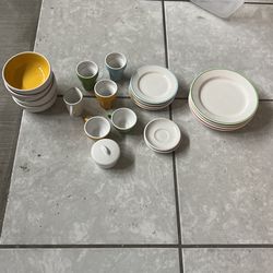 ceramic kid dish set