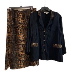 Fashion Jouly vintage women’s set 2XL