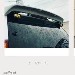 Gx470 chase light brackets