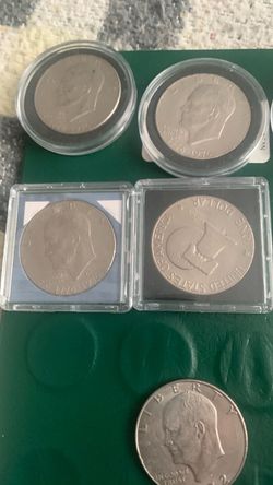Dollar and half dollar coins