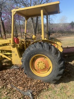 MF Skip Loader Tractor