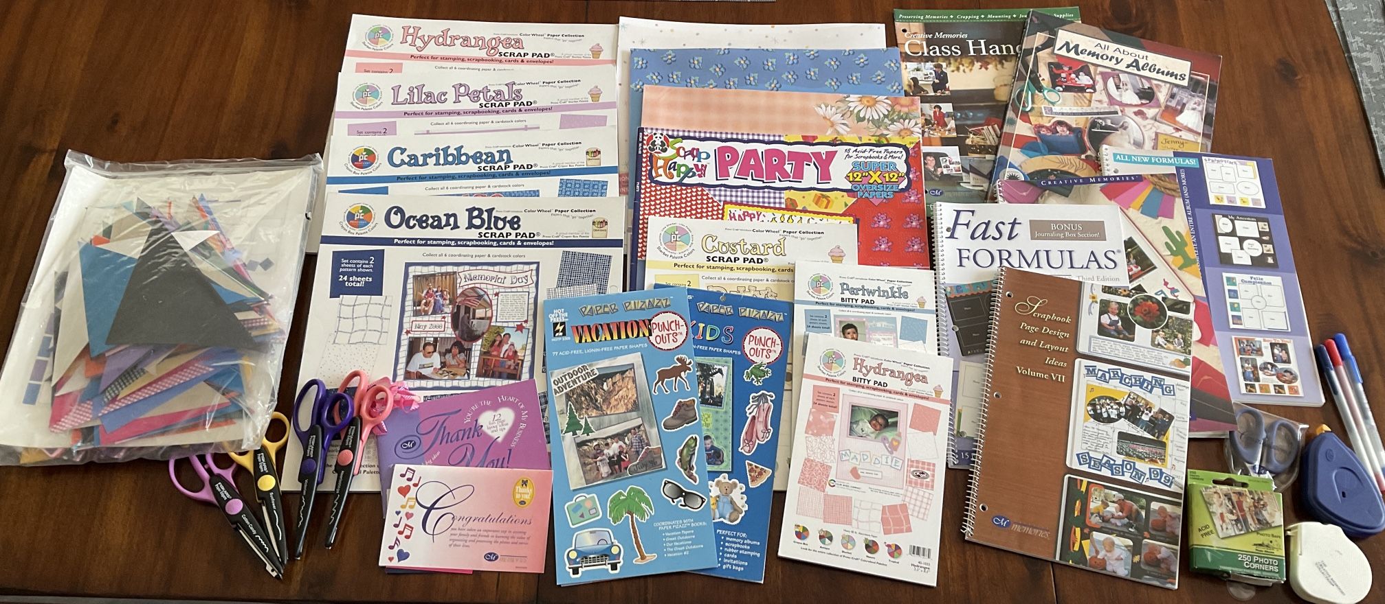 Lots Of Scrapbooking Items