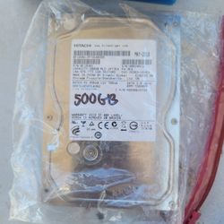 Hitachi 3.5 500gb Desktop Hard Drive 