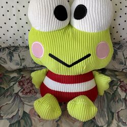 Large Keroppi Plushie