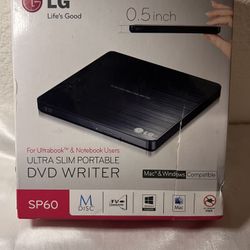 LG Ultra Slim DVD Writer