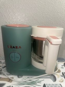 BÉABA Babycook Neo 4-in-1 Baby Food Maker – Sage Green / Rose Gold Trim