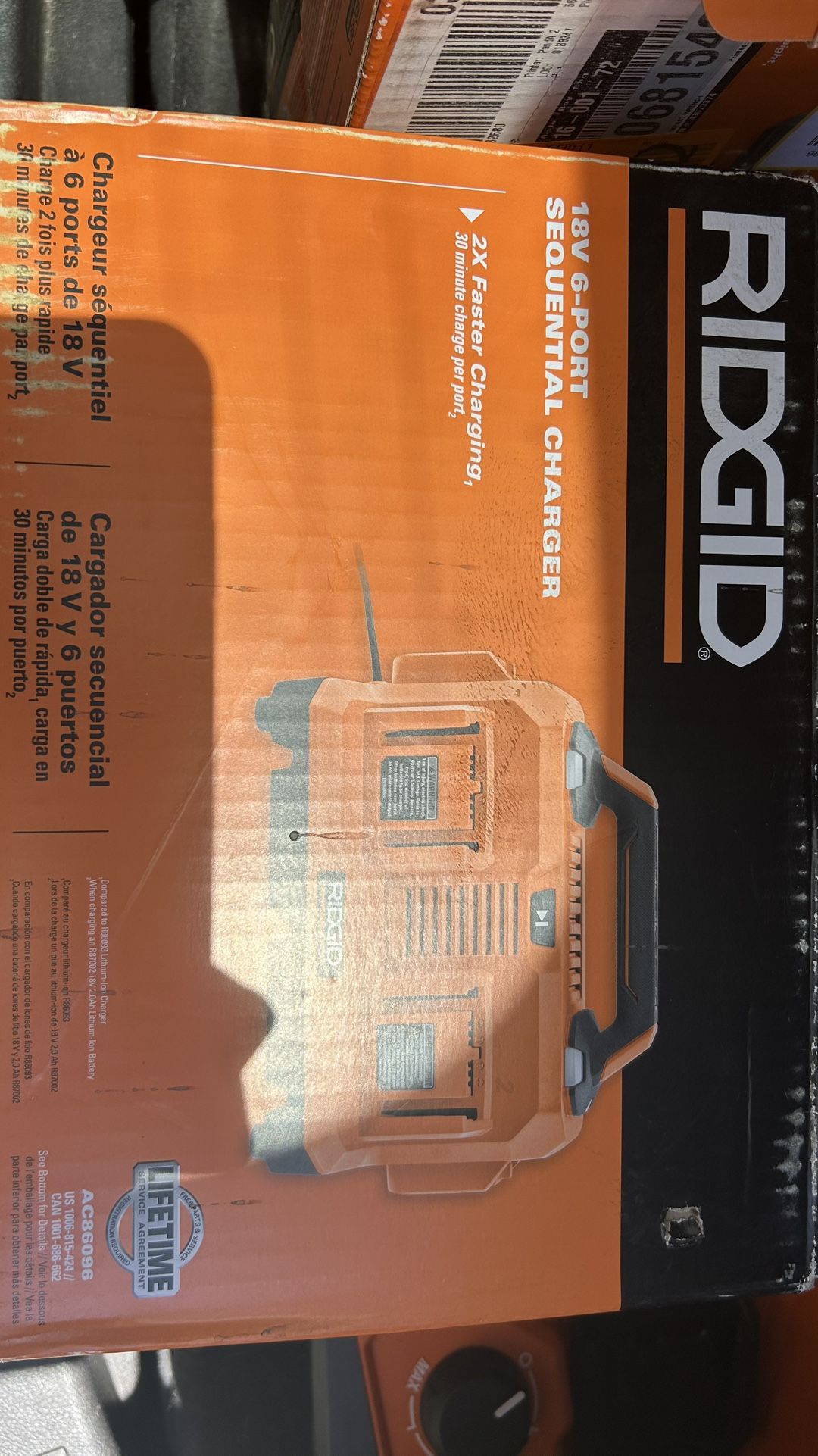 Ridgid charger
