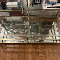 West Elm Terrace Coffee Table (Gold)