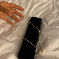 14k Gold Rope Chain (3.6grams) 