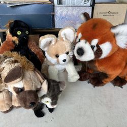 Realistic Zoo Animals Stuffed Animals Plush Toys 
