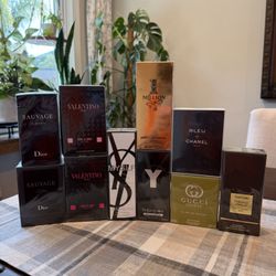 Men’s Designer Colognes All NEW 