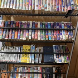 50+ VHS tapes (Disney Etc) 