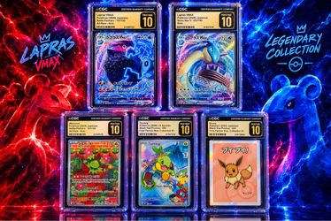 CGC Pristine 10 Pokémon Card Lot – 5 Cards