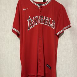 2021-2022 Los Angeles angels (child XL) Mike trout Jersey