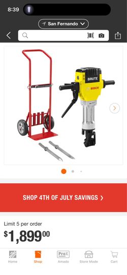 Jackhammer bosch brute