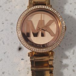 Michael Kors Watch Rosegold Tone Parker 