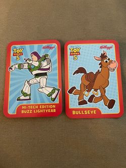 Toy Story 5 Cards (Frosted Flakes Prize) $.50 OBO