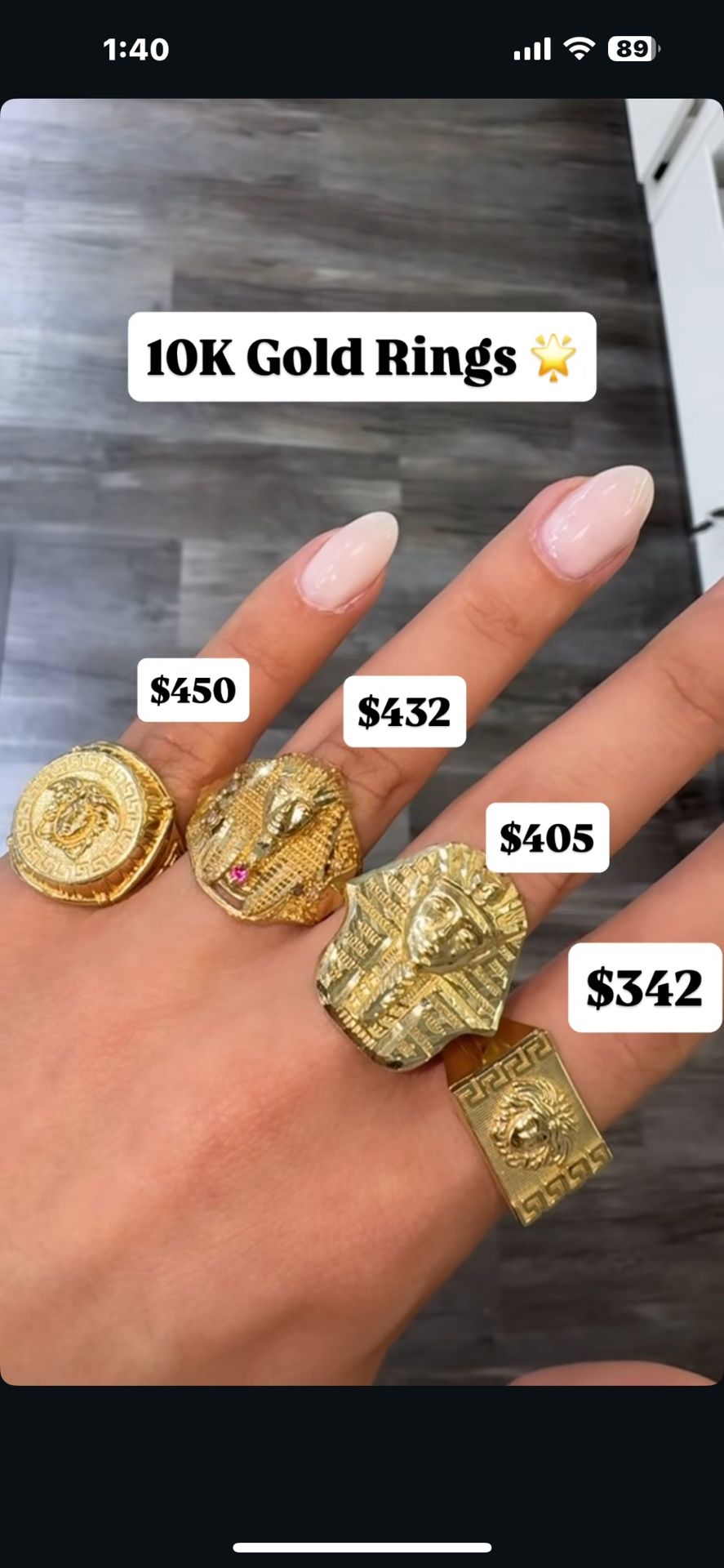 10K Gold Rings