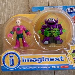 Fisher-Price Imaginext DC Super Friends Battle Armor LEX LUTHOR MOC