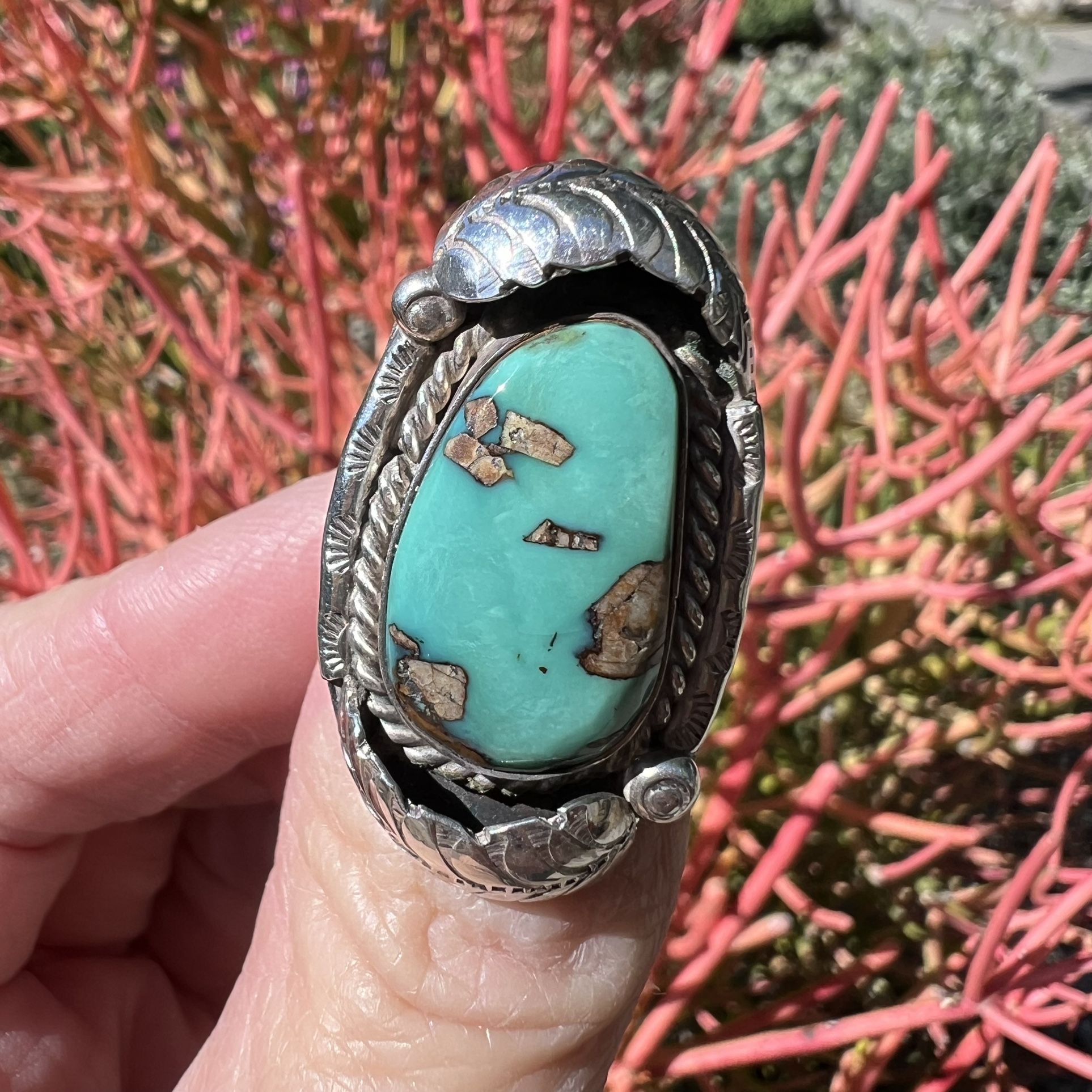 Sterling Turquoise Vintage Ring