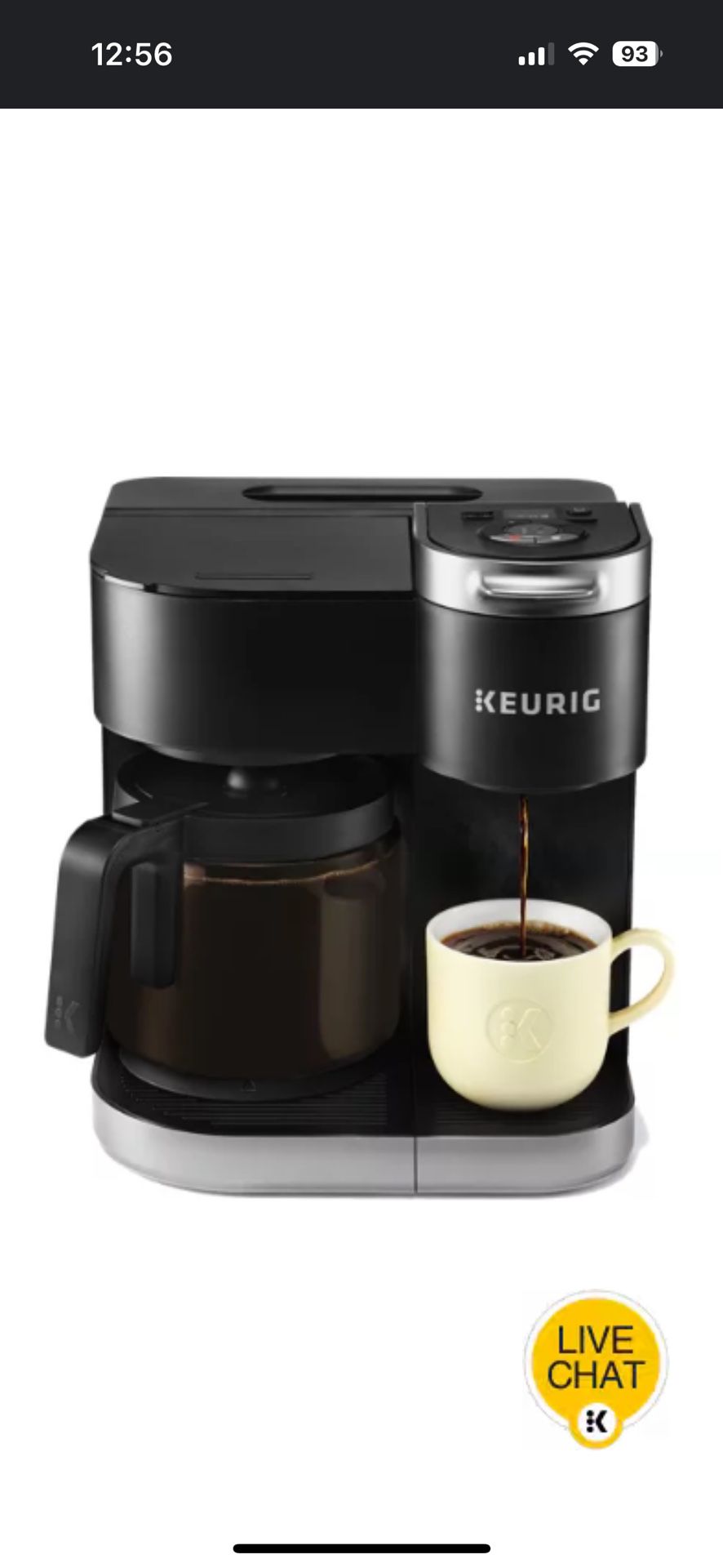 K-Duo® Single Serve & Carafe Coffee Maker