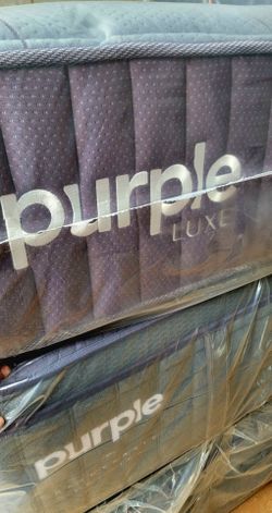 Purple luxe plus queen mattress Liquidators