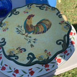 Vintage porcelain cake placeholder