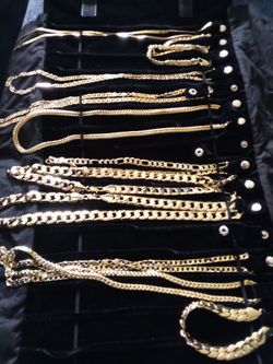 Gold Deep Plated Chain Bracelet Jewelry