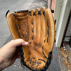 Rawlings Baseball Glove RGB36TT 12.5” RHT Brown Full Grain Leather FastBack