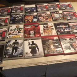 24 Ps3 Games For $100/Will Sell Individually Too