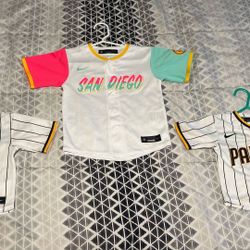 San Diego Padres Baseball Jerseys (kids)